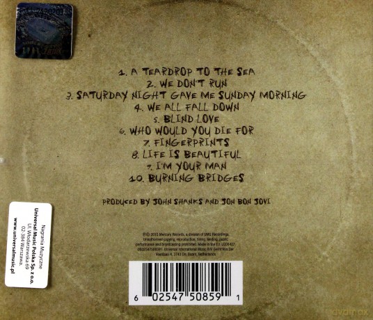 Bon Jovi: Burning Bridges [CD]