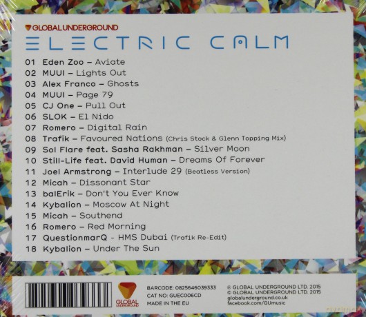 Global Underground: Electric Calm [CD]