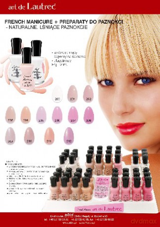 Ados Lakier Do Paznokci French Manicure Art De Lautrec Nr200