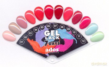 Ados Lakier Do Paznokci Żelowy Gel Lack 7 Days Nr 09