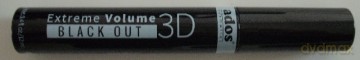 Ados Tusz Do Rzęs Extreme Volume Black Out 3d Czarny 12ml