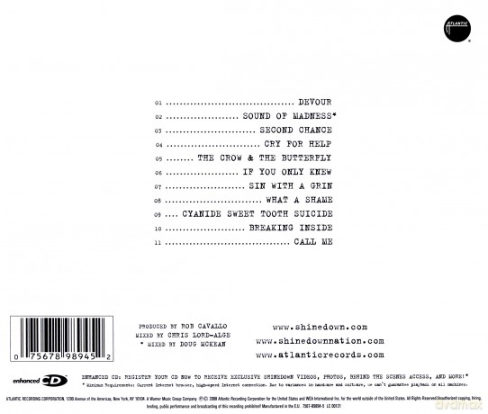 Shinedown: The Sound Of Madness [CD]