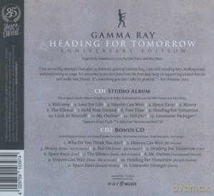 Gamma Ray: Heading For Tomorrow Anniversary Edition [2CD]