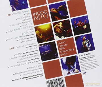 Incognito: Live In London - 35th Anniversary Show [2CD]