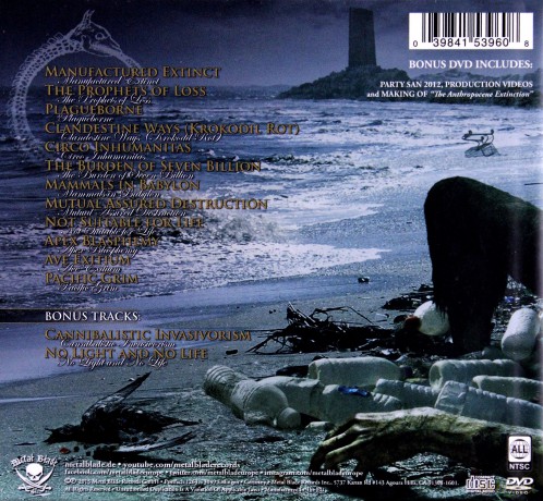 Cattle Decapitation: The Anthropocene Extinction (Limited Edition) [CD]+[DVD]