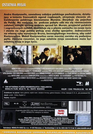 Ostatnia misja [DVD]