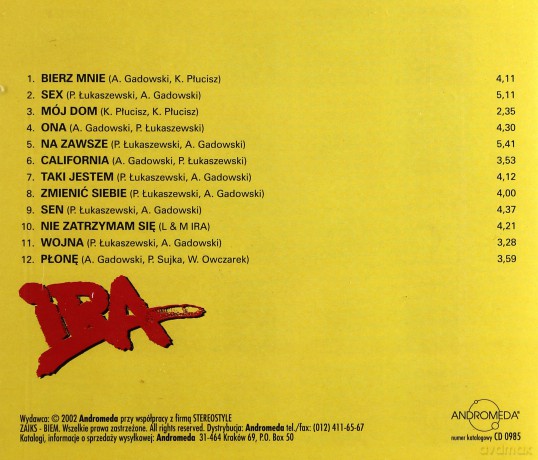 Ira: Złote Przeboje [CD]