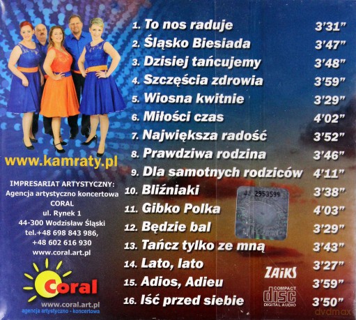 Kamraty: To Nos Raduje [CD]