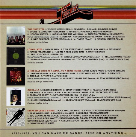 The Faces: 1970-1975: You Can Make Me Dance, Sing Or Anything [BOX] [5CD]