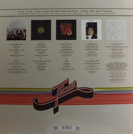 The Faces: 1970-1975: You Can Make Me Dance, Sing Or Anything [5xWinyl]