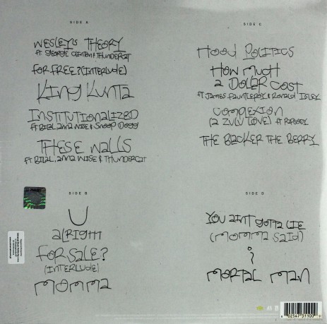 Kendrick Lamar: To Pimp A Butterfly [2xWinyl]