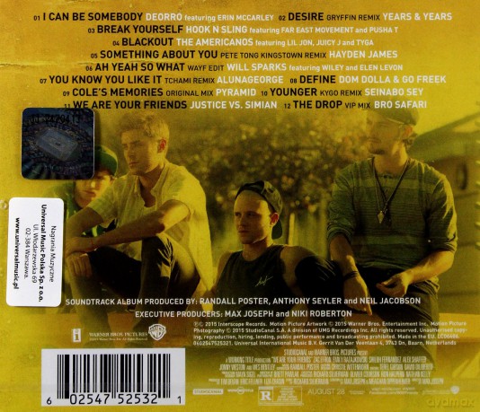 We Are Your Friends soundtrack [CD]