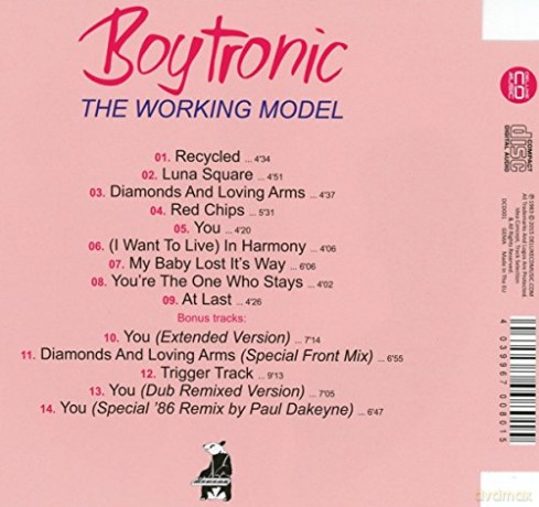 Boytronic: The Working Model (Deluxe Edition) [CD]