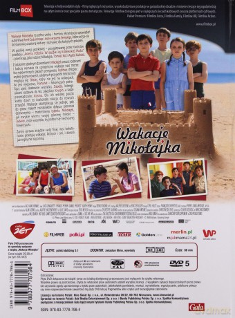 Wakacje Mikołajka (booklet) [DVD]