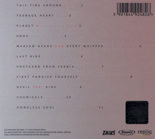 Vapour Trails [CD]