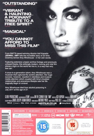 Amy (2015) [DVD]