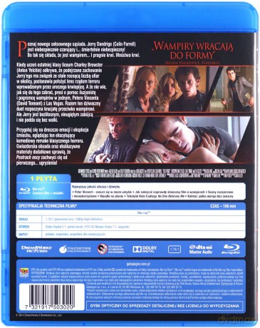 Postrach nocy (2011) (Disney) [Blu-Ray]