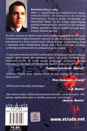 American psycho - Bret Easton Ellis [KSIĄŻKA]
