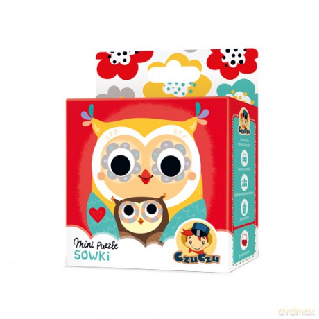 BRIGHT JUNIOR MEDIA 16 el. sówki Czuczu mini [PUZZLE]