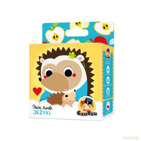 BRIGHT JUNIOR MEDIA 25 el. jeżyki Czuczu mini [PUZZLE]