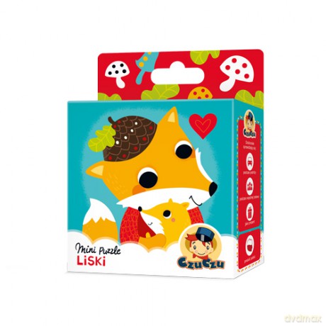 BRIGHT JUNIOR MEDIA 25 el. liski Czuczu mini [PUZZLE]