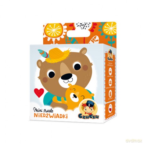 BRIGHT JUNIOR MEDIA 25 el. niedźwiadki Czuczu mini [PUZZLE]
