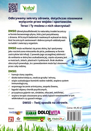 DMSO naturalny środek przeciwzapalny i przeciwbólowy. Odkrycie stulecia teraz dostępne dla każdego - Hartmut P. A. Fischer [KSIĄŻKA]