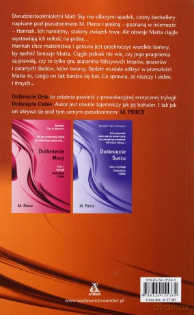 Dotknięcie dnia. Dotknięcie Ciebie (Tom 3) - M. Pierce [KSIĄŻKA]