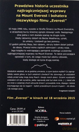 Everest. Na pewną śmierć - Beck Weathers, Stephen G. Michaud [KSIĄŻKA]