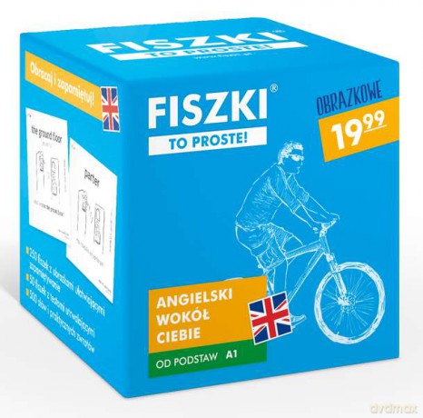 Fiszki obrazkowe. Angielski wokół ciebie od podstaw - Patrycja Wojsyk [KSIĄŻKA]