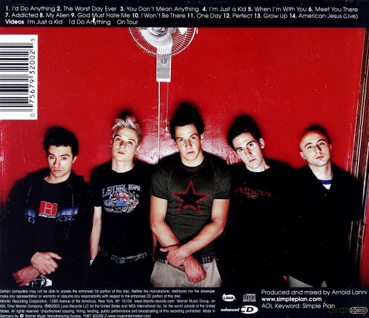 Simple Plan: No Pads, No Helmets.. Just Balls [CD]