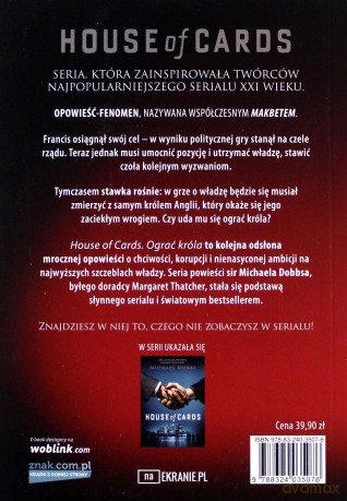 House of Cards. Ograć króla - Michael Dobbs [KSIĄŻKA]