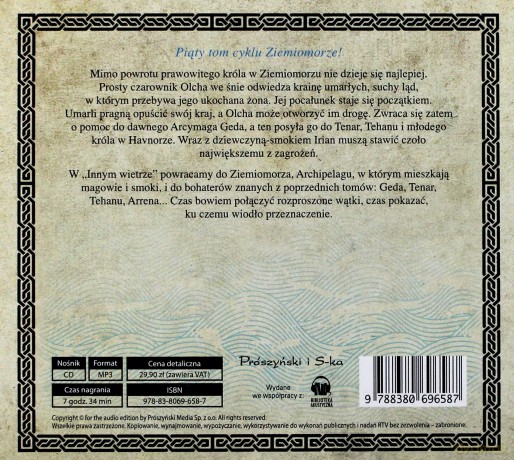 Inny wiatr. Ziemiomorze (Tom 5) - Ursula Le Guin [AUDIOBOOK]