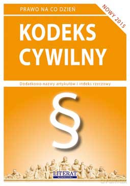 Kodeks cywilny 2015 [KSIĄŻKA]