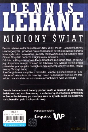 Miniony świat - Dennis Lehane [KSIĄŻKA]