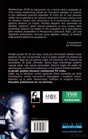 Monolog i inne zapiski - Jan Himilsbach [KSIĄŻKA]