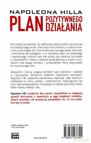 Napoleona Hilla plan pozytywnego działania - Napoleon Hill [KSIĄŻKA]