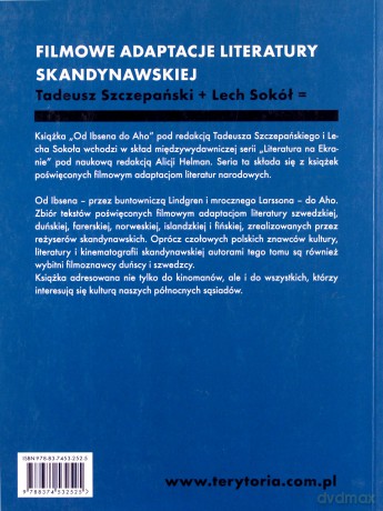 Od Ibsena do Aho. Filmowe adaptacje literatury skandynawskiej [KSIĄŻKA]