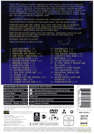 Simply Red: Live In London [DVD]