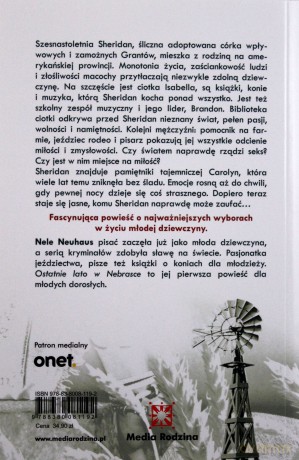Ostatnie lato w Nebrasce - Nele Neuhaus [KSIĄŻKA]