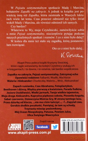 Pejzaż sentymentalny - Krystyna Siesicka (twarda) [KSIĄŻKA]