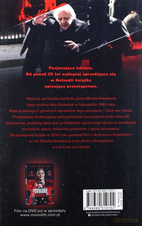 Porwanie Heinekena - Peter De Vries [KSIĄŻKA]