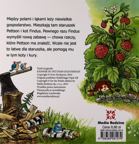 Poznaj Pettsona i Findusa. Pettson i Findus - Sven Nordqvist (twarda) [KSIĄŻKA]