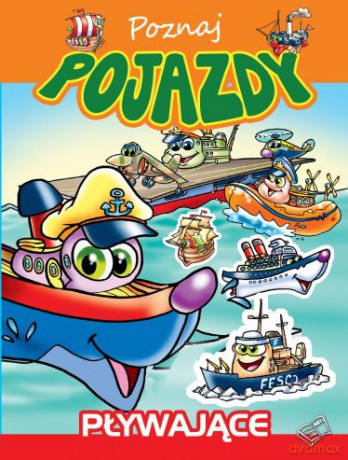 Poznaj pojazdy pływające. Naklejki z brokatem [KSIĄŻKA]