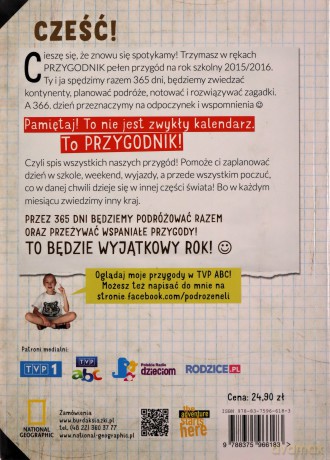 Przygodnik 2015/2016. 365 dni dookoła świata z Nelą - Nela Mała Reporterka [KSIĄŻKA]