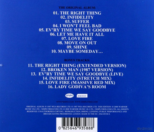 Simply Red: Men And Women Special Edition [CD]
