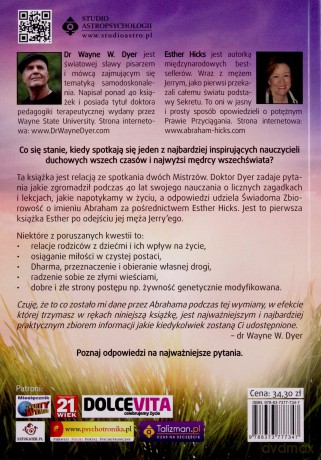 Rozmowy mistrzów o najważniejszych prawach życia - Wayne W. Dyer, Esther Hicks [KSIĄŻKA]