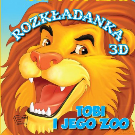 Tobi i jego ZOO, Rozkładanki 3D - Sue Frampton (twarda) [KSIĄŻKA]