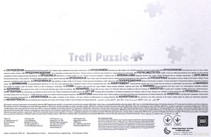 TREFL 100 el. spotkanie ze smokiem [PUZZLE]