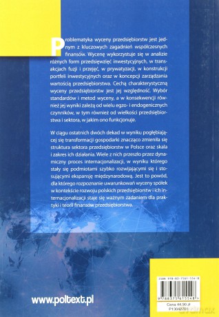 Wycena przedsiębiorstw w procesie międzynarodowych fuzji i przejęć [KSIĄŻKA]